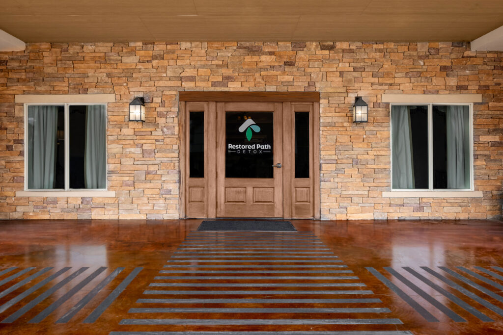 Entrance at Restored Path Detox in Dallas.