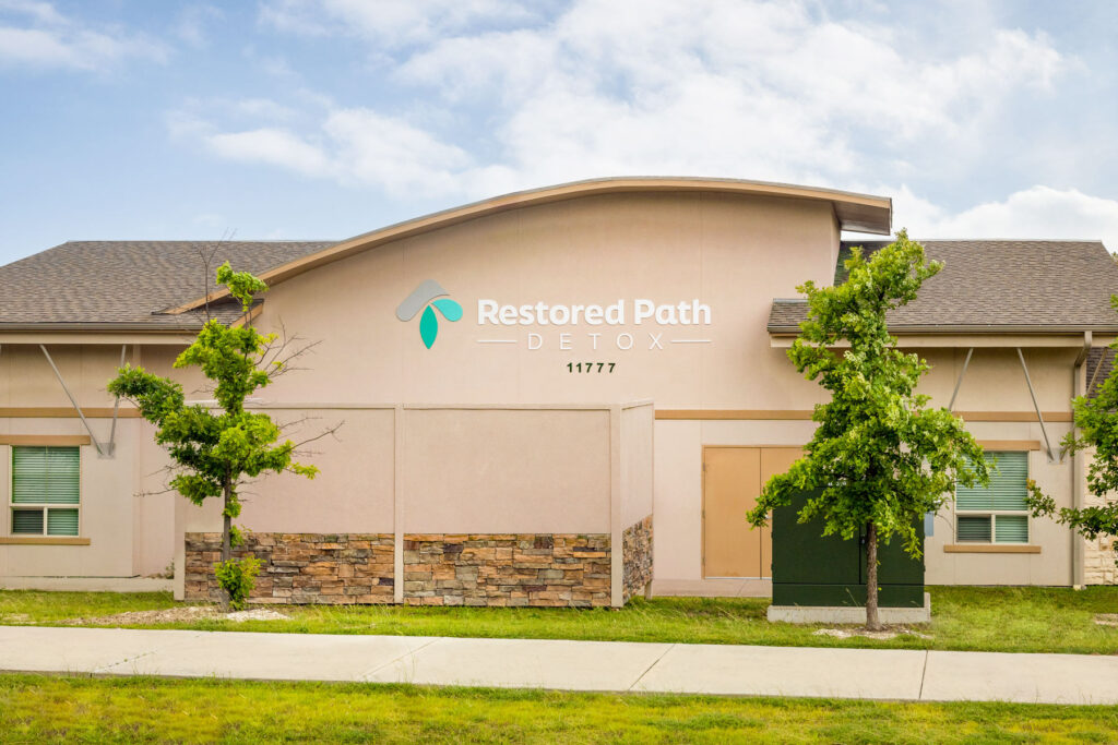 Exterior at Restored Path Detox in Dallas.